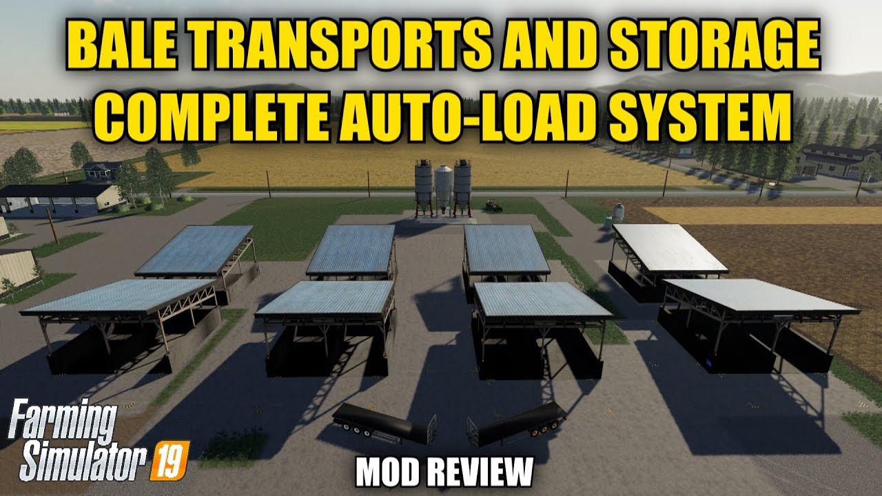 FS19 - LWG Europa Ballenlager Pack V1.3