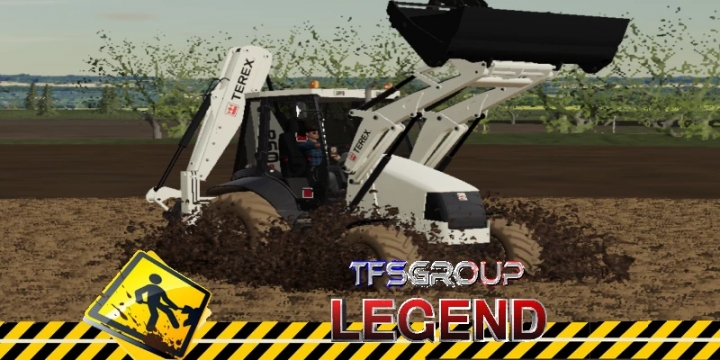 FS19 - Bakhoe Loader Terex 860/880 SX V2.0