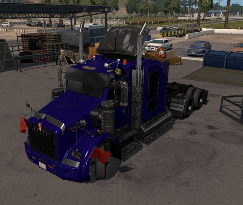 ATS - Kenworth T800 Cartruck V1.0 (1.38.x)