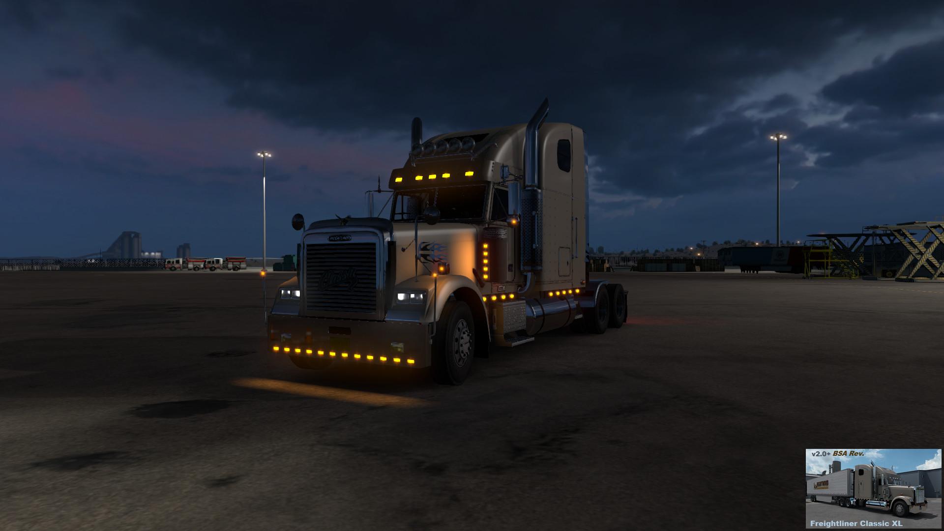 Ats Freightliner Classic Xl Truck V2 138x American Truck Simulator Modsclub