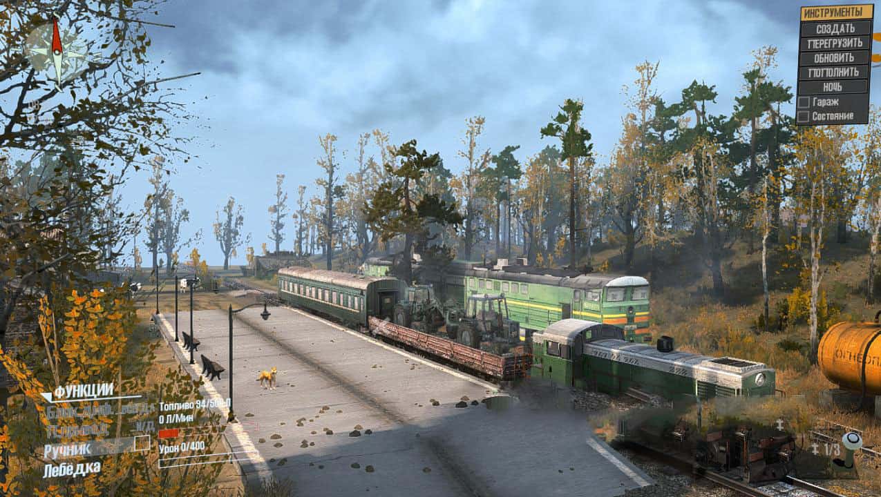 Spintires:Mudrunner - Railway Delivery Map V1.1