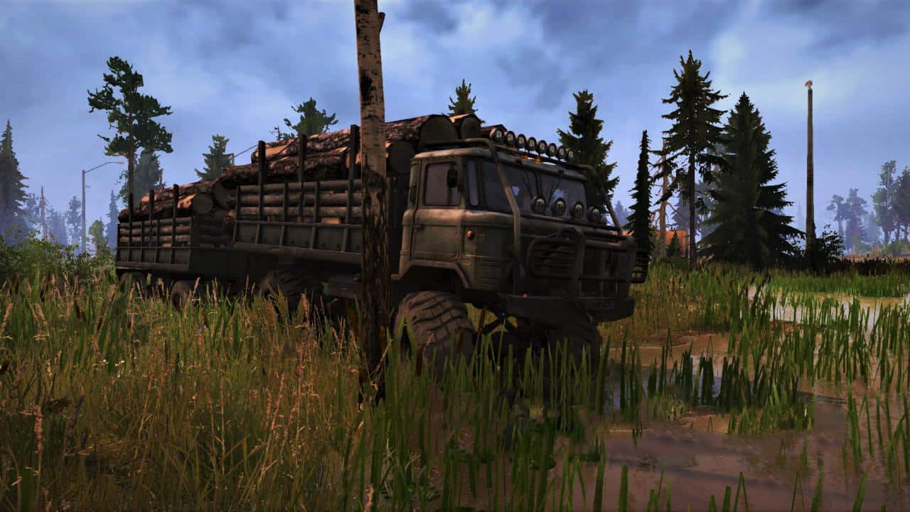Spintires:Mudrunner - Gas 66 Default Truck V1.0