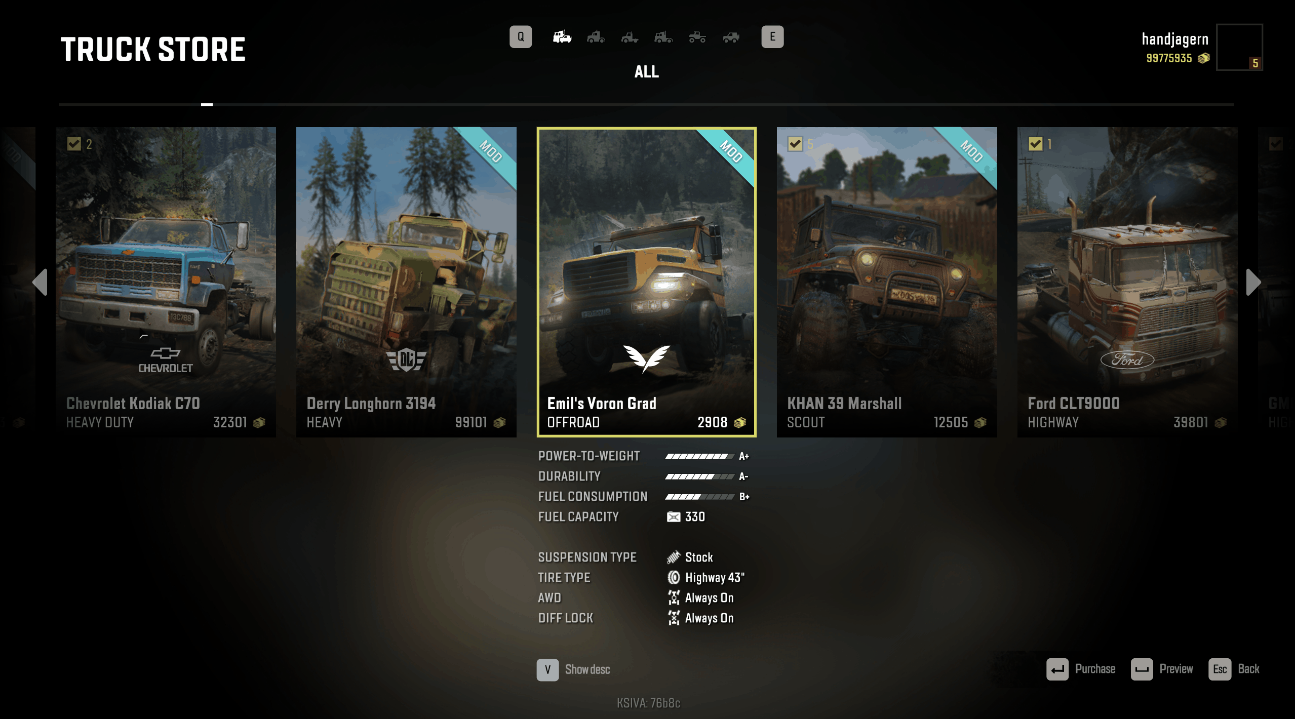 SnowRunner - Money Mod V1.0
