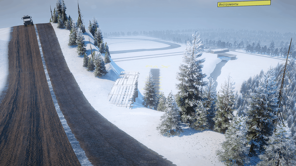 SnowRunner - Test Winter Map Car V1.0