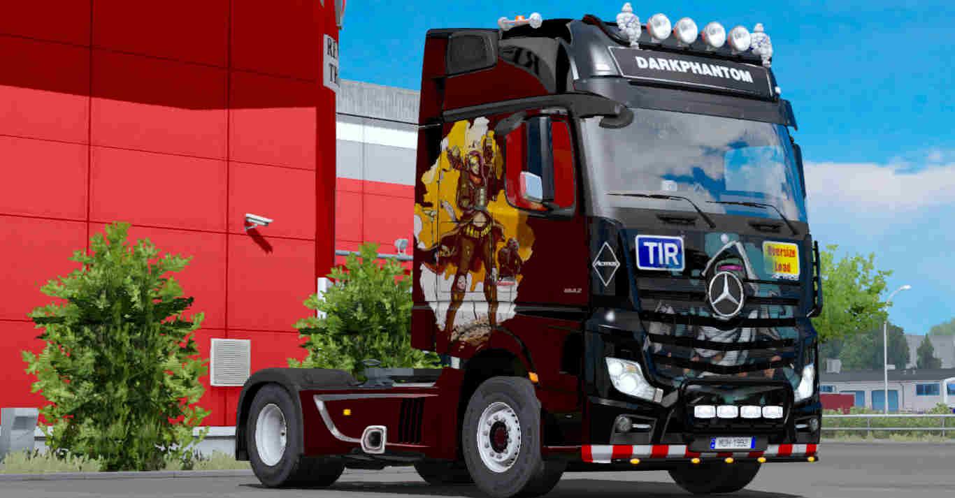 ETS2 - Mercedes-Benz 2014 Darphntoum Skin (1.35.X)