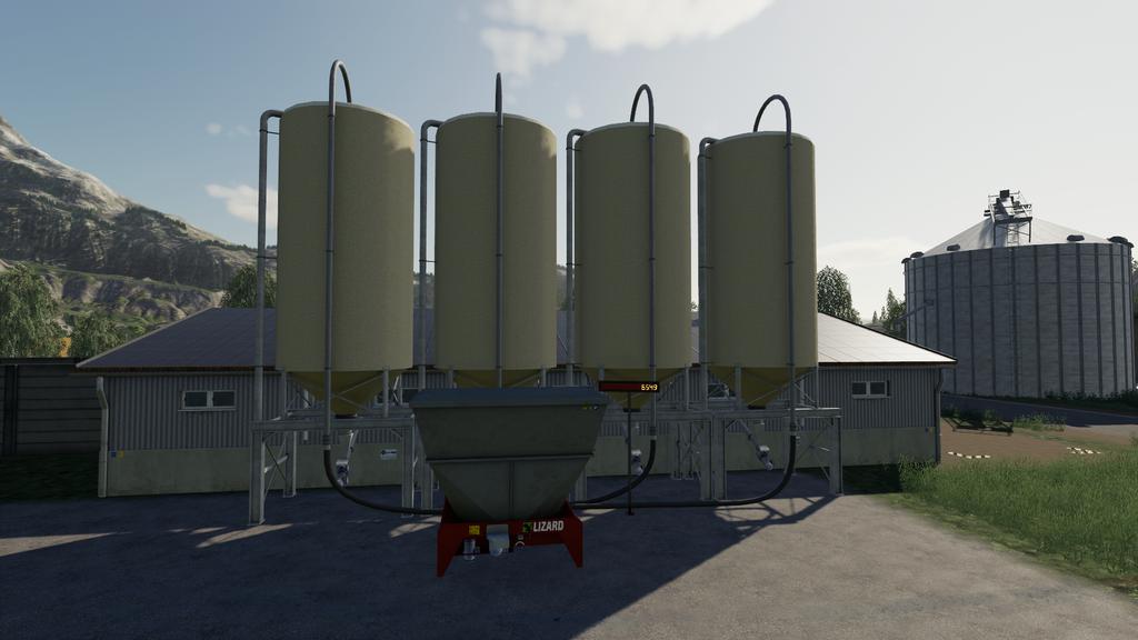 FS19 - Lizard Direkt Futteranlage V1.0