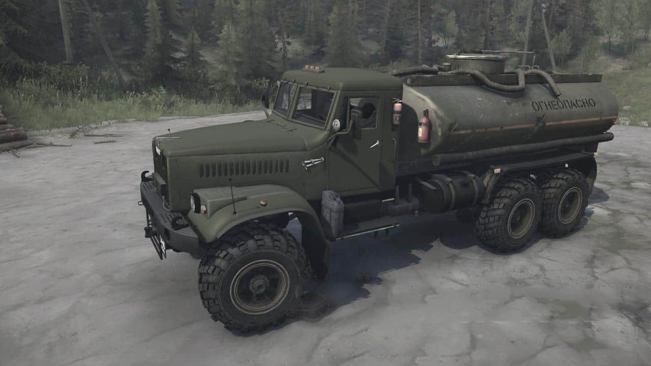 Spintires:Mudrunner - KrAZ-255B Truck V21.03.20