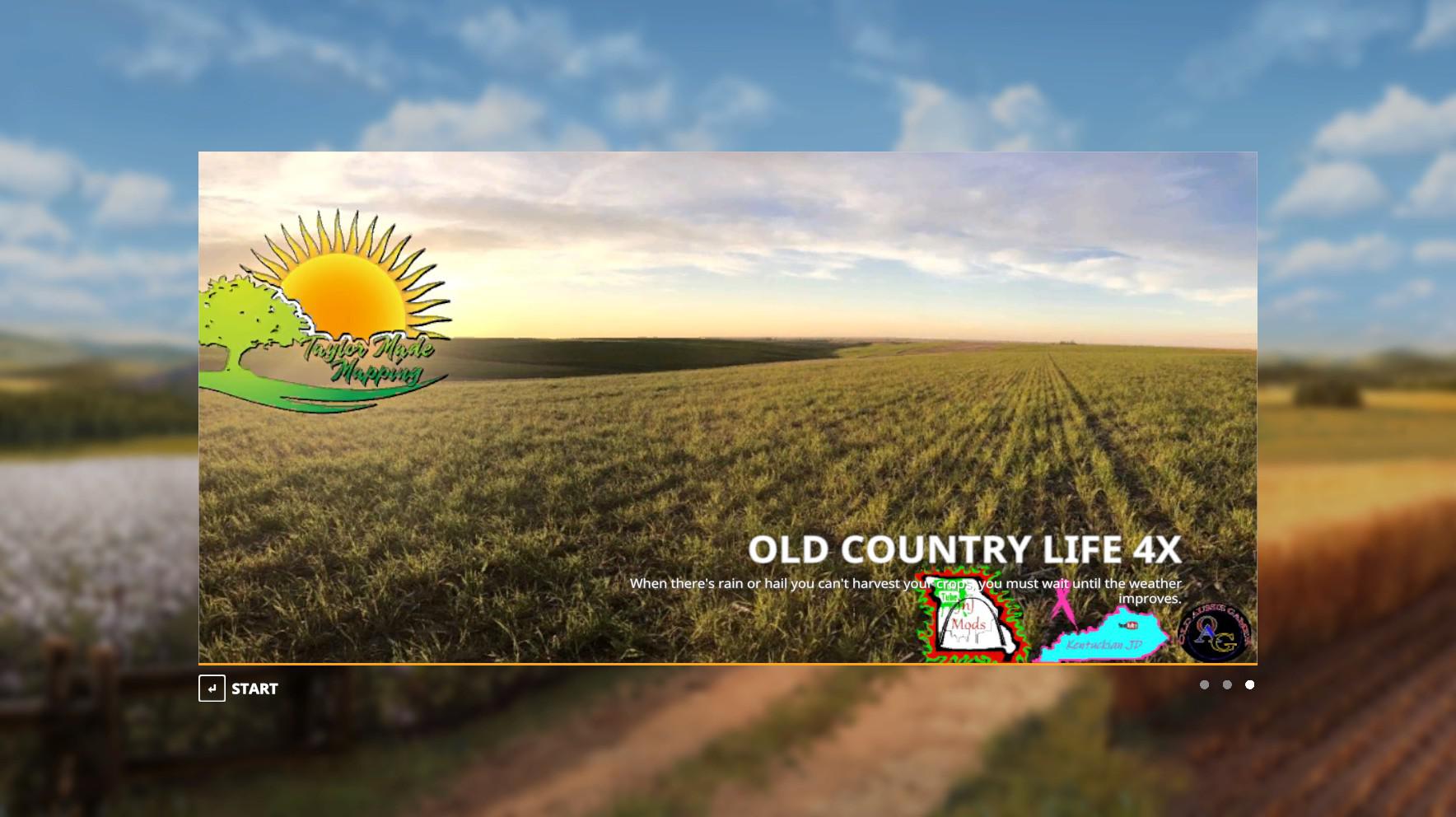 FS19 - Old Country Life Map  V1.0