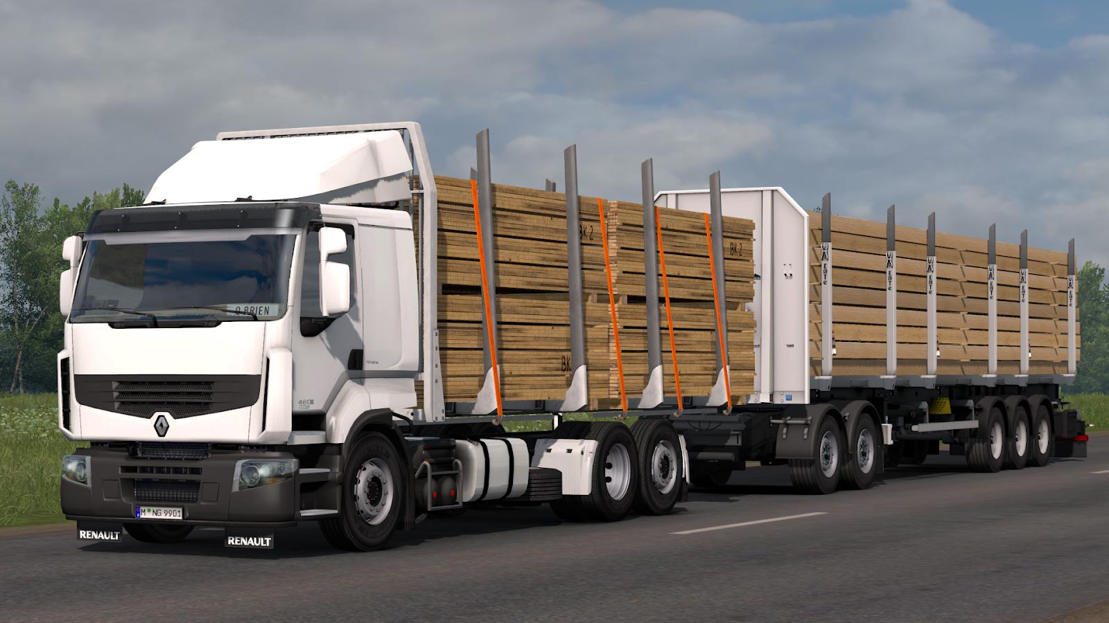 ETS2 - SCS Rigid Trailers V1.6 (1.37.x)