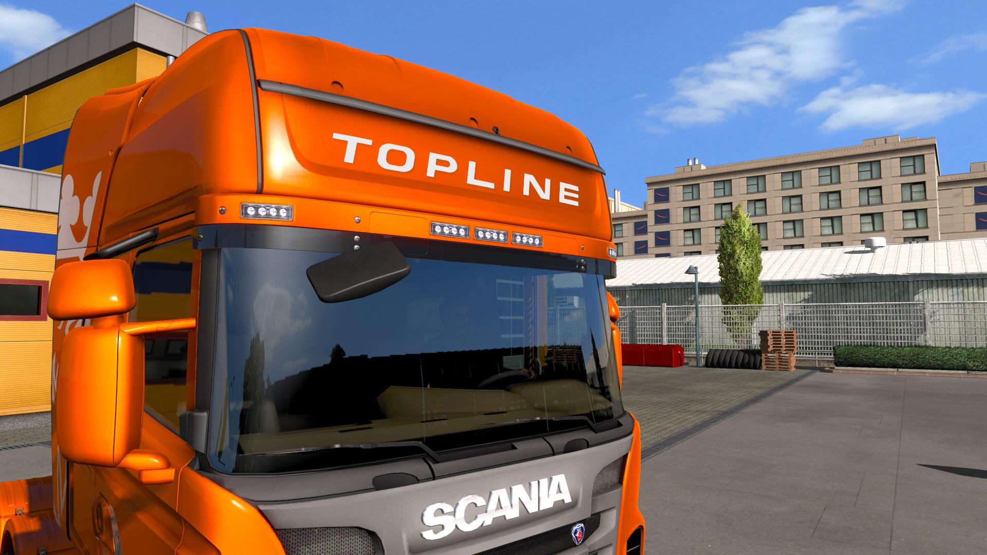Ets Scania Topline Highline Stickers V X Euro Truck