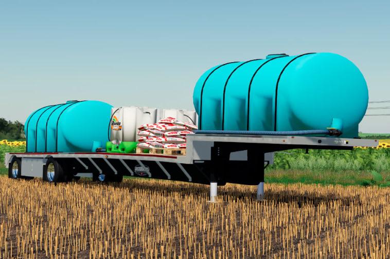 FS19 - Wilson Step-Deck Fertilizer Trailer V1.1