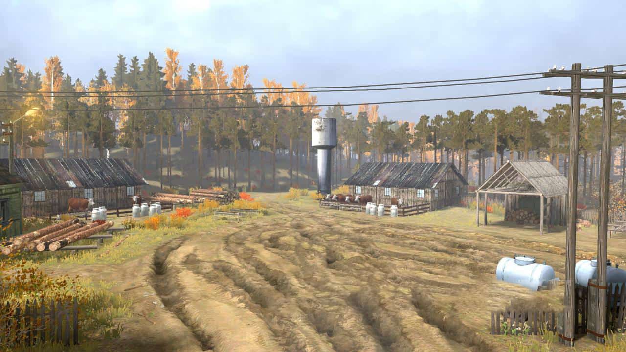 Spintires:Mudrunner - In the Russian Outback Map V0.95