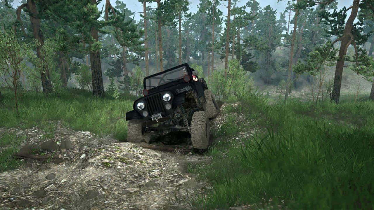 Spintires:Mudrunner - Solo’s Pine Trails Map V1.0