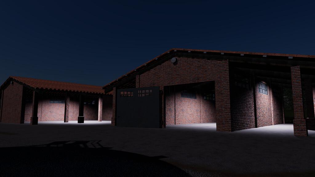 FS19 - Placeable Brick Shed Pack Italian Style V1.0.1.0