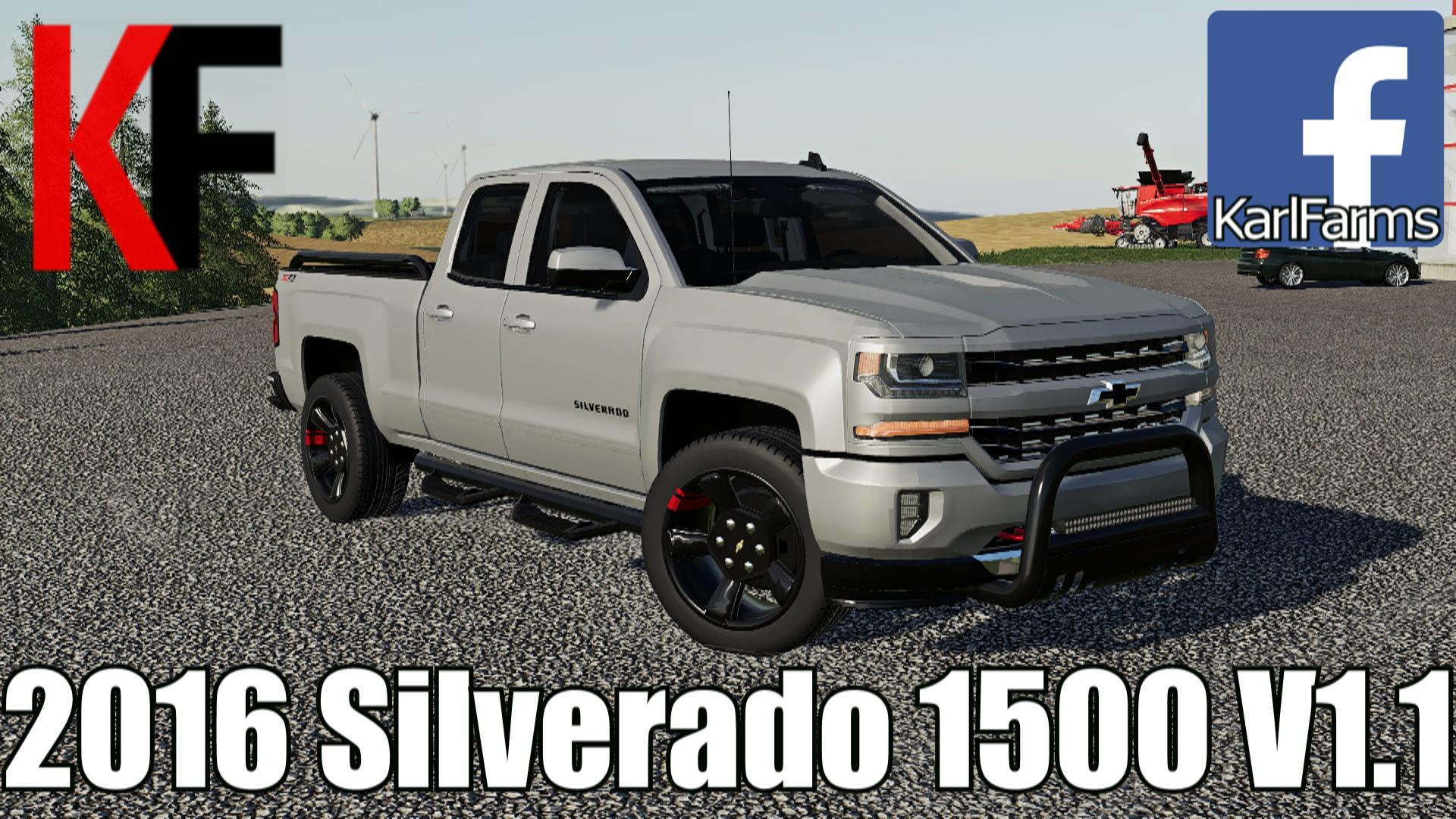FS19 - 2016 Chevrolet Silverado 1500 V1.1