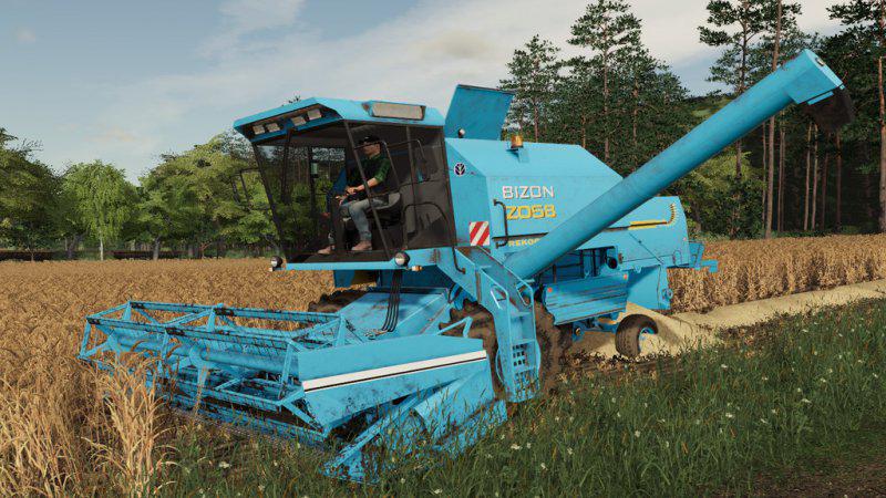 FS19 - Bizon Rekord NH Harvester V1.0