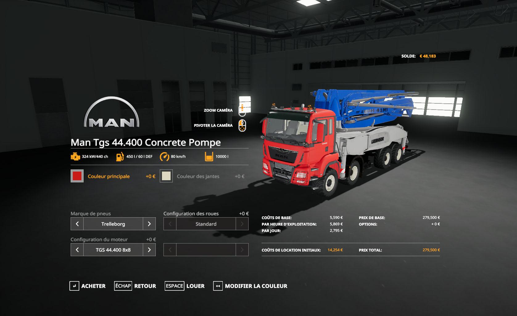 FS19 - Man TGS 44.400 Concrete Pompe V1.0