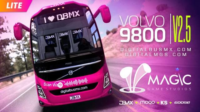 ETS2 - Volvo 9800 Bus V2.5 (1.37 - 1.38)