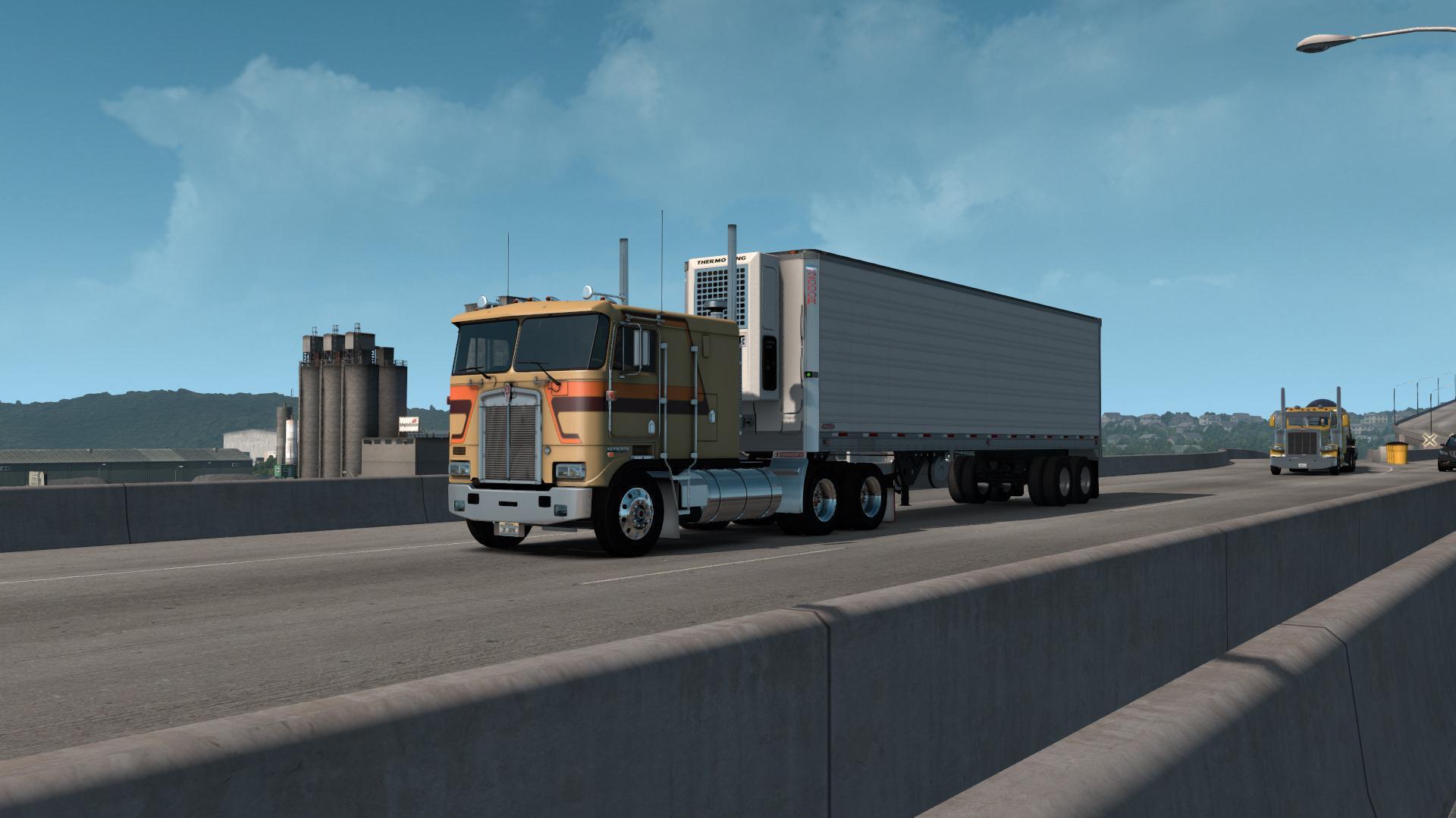 Ats Kenworth K100 Truck 136x American Truck Simulator Modsclub