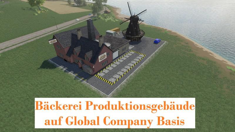 FS19 - Placeable Bakery - GlobalCompany V1.4