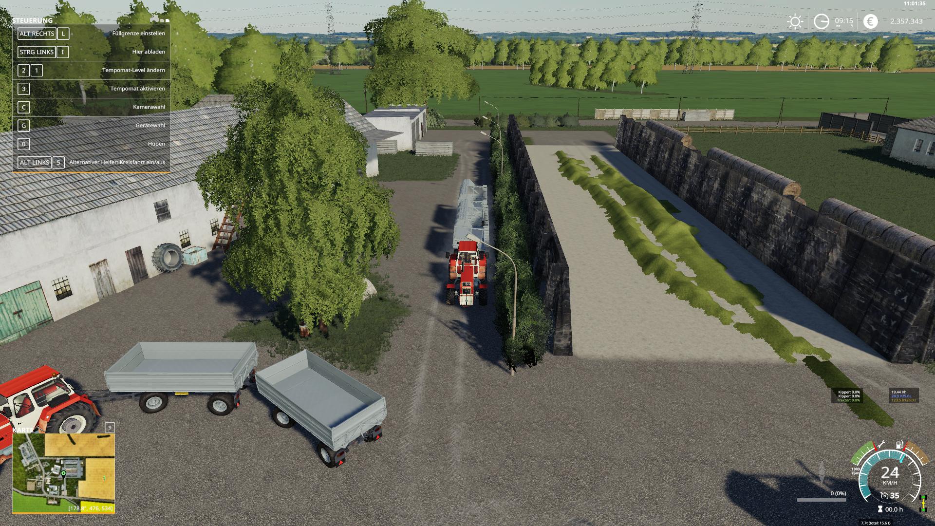 FS19 - Fahrsilo 1664 V1.0