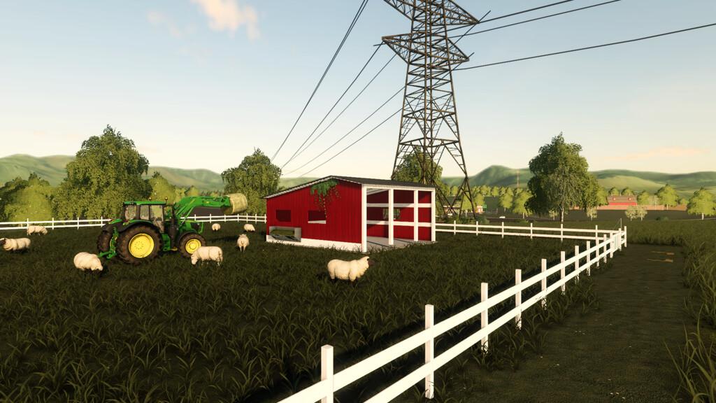 FS19 - American Sheep Pasture V1.0