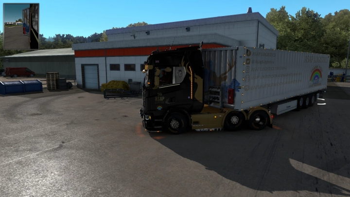 ETS2 - Asap Logistics Base Skin V1.0 (1.40.x)