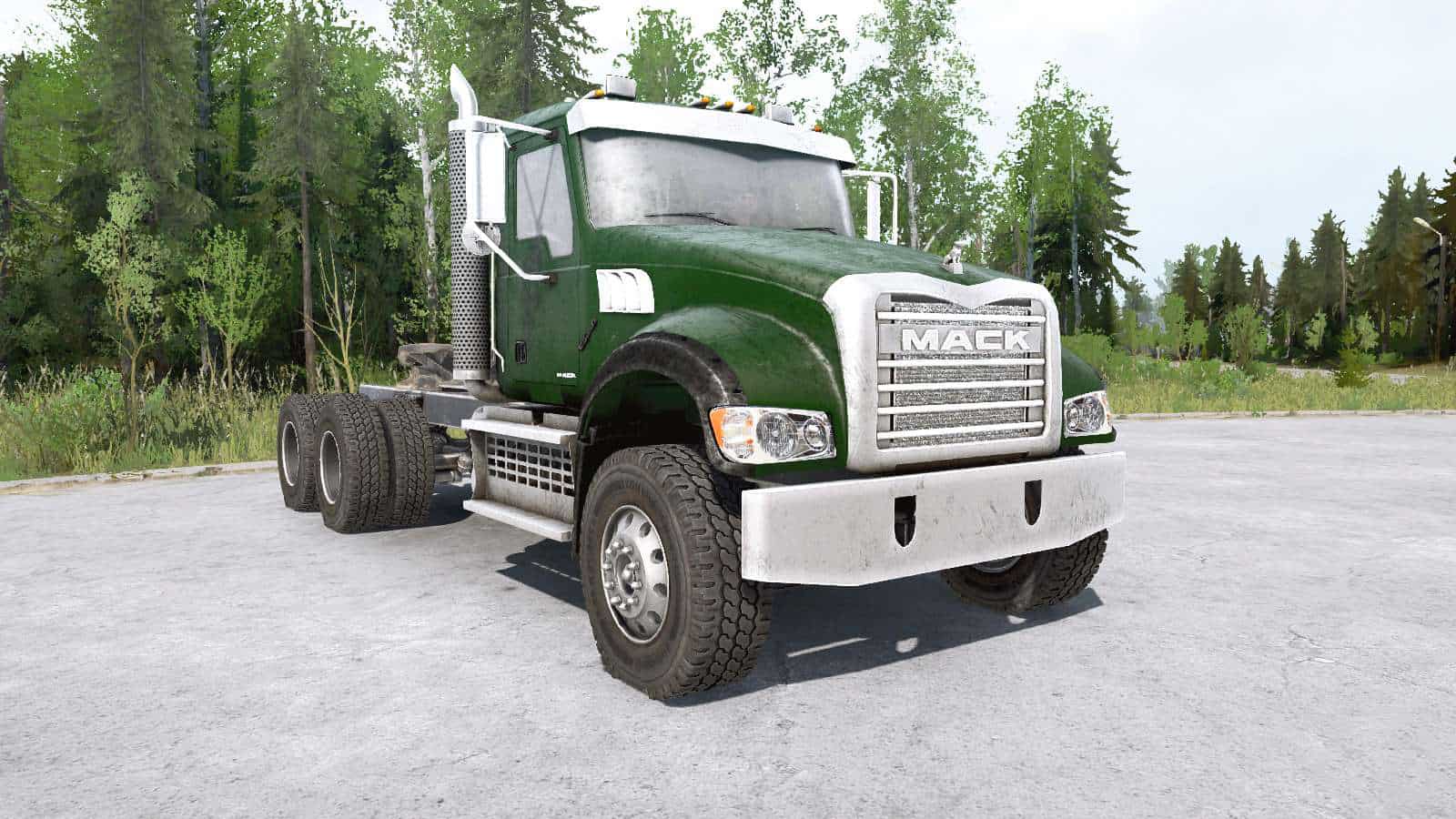 Spintires:Mudrunner - Mack Granite 6x4 Truck