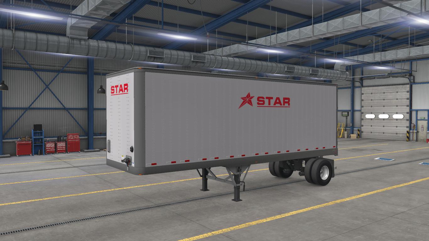 ATS - Star Transport Inc. SCS Box Trailer Skin Pack V1 (1.38.x)