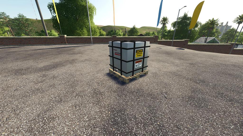 FS19 - Refillable IBC Tank Magic Fill V1.0
