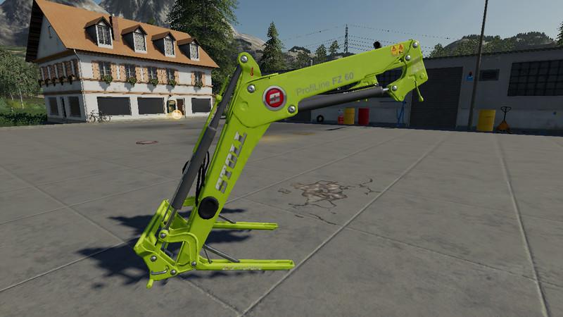 FS19 - Stoll FZ 60 Claas Green v1.0