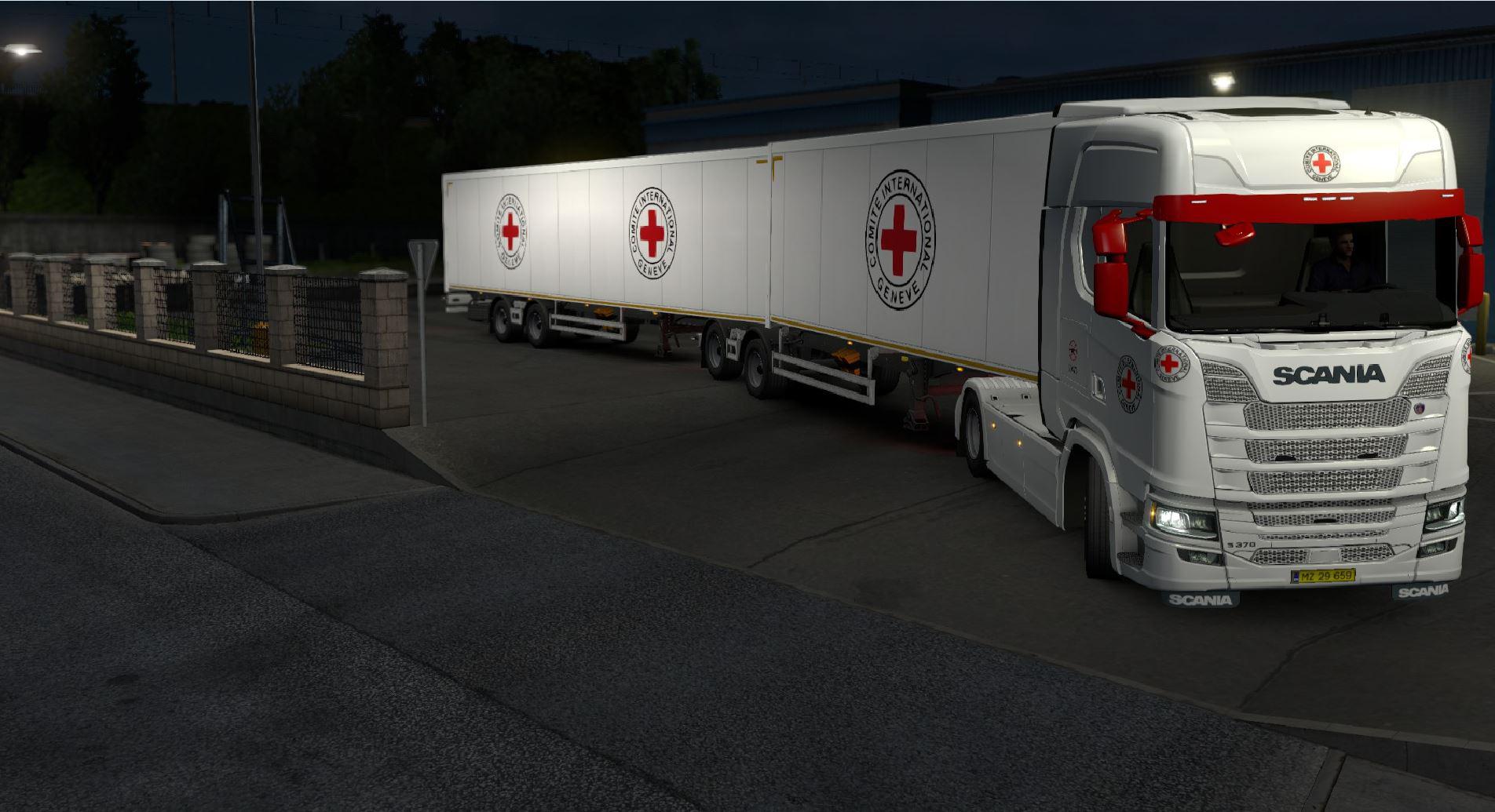 ETS2 - Stop Corona Virus V1.0 (1.36.x)
