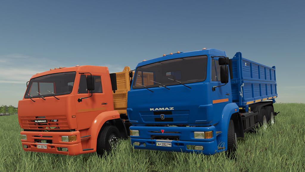 FS19 - Kamaz 45143 Selhoznik Truck V1