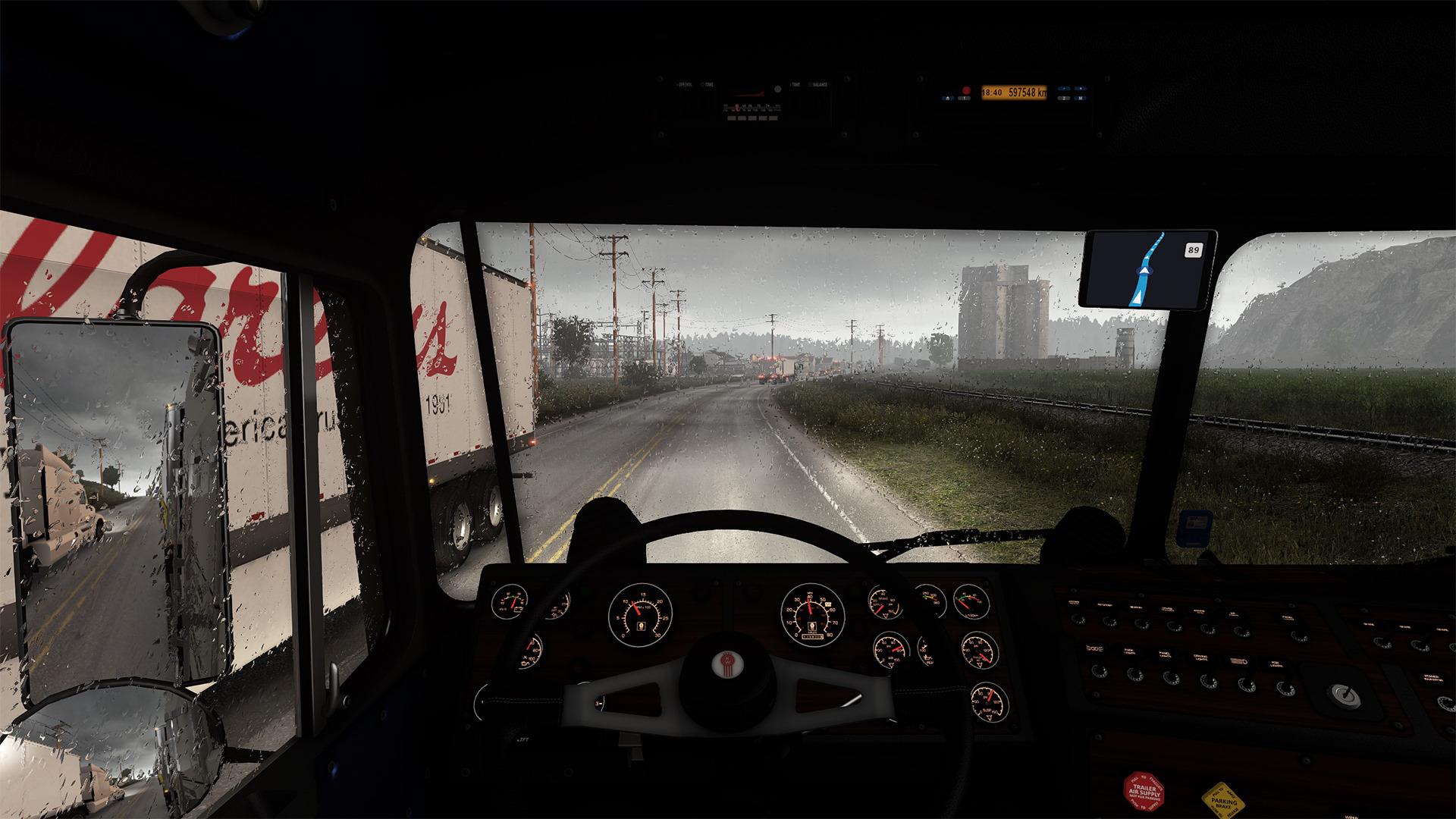 ATS - Realistic Rain V3.7.1 (1.38.x)