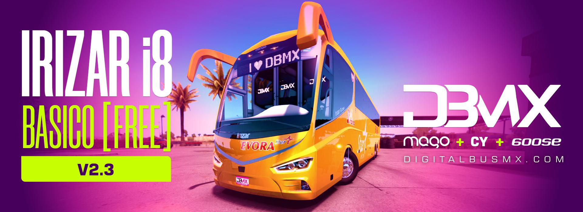 ETS2 - DBMX Irizar i8 Basico V2.3 (1.36.x)