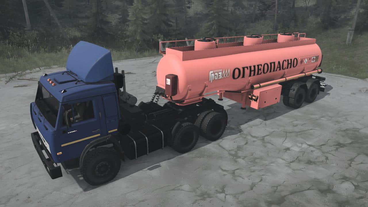 Spintires:Mudrunner - Kamaz-54115 Truck V01.22.20