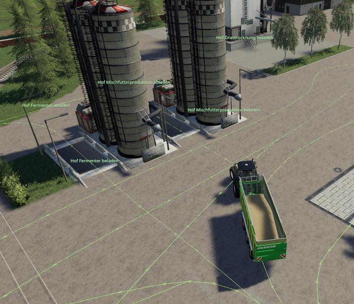 FS19 - AutoDrive Courses for Saxonia 2019 V1.1.1.0