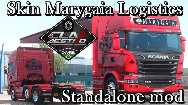 ETS2 - Marygaia Logistics Skin V1.0 (1.37.x)