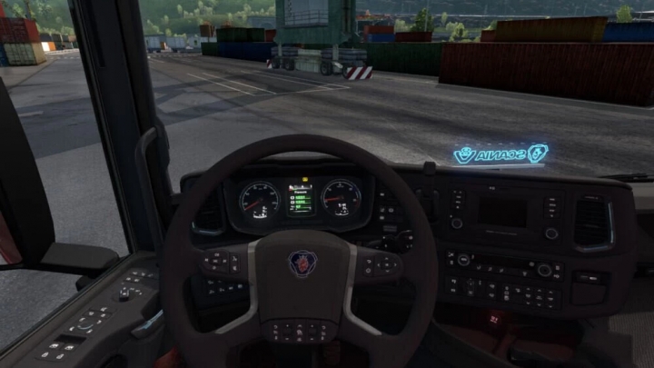 ETS2 - Movable Steering Wheels for All Trucks (1.40.x)