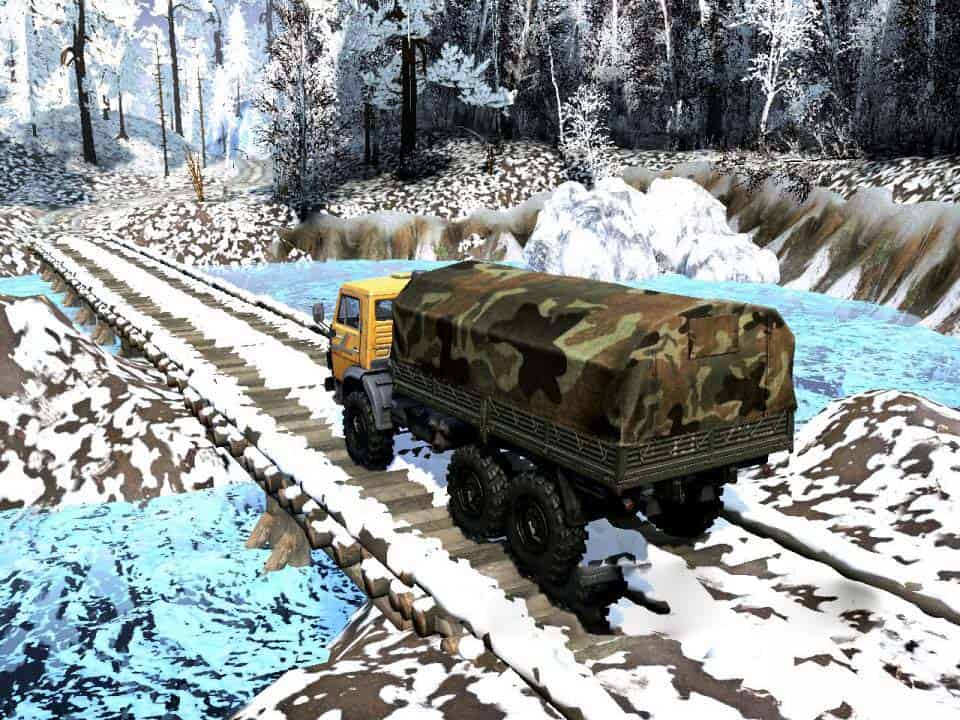 Spintires:Mudrunner - Skid on The Road Map V1