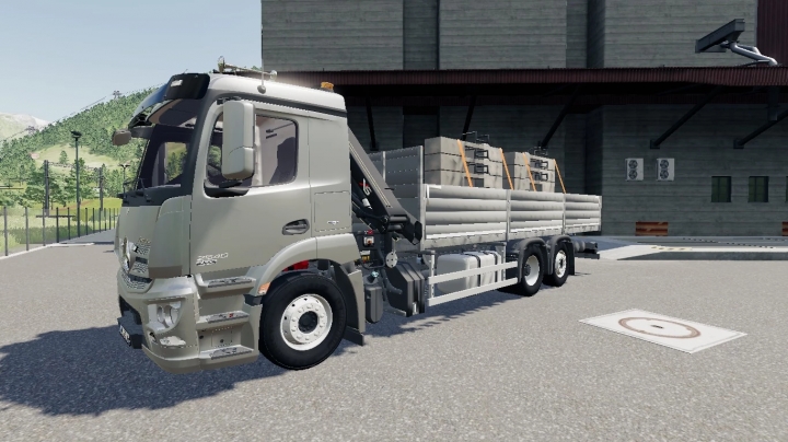 FS19 - Mercedes Antos + Liebherr 81K V1.0