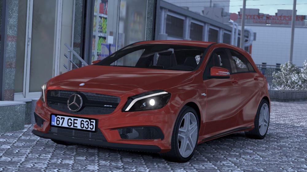 ETS2 - Mercedes-Benz A45 V1R40 (1.38.x)