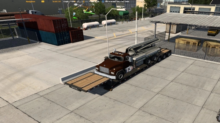 ATS - Stacked SCS Lowboy Trailers (1.41.x)