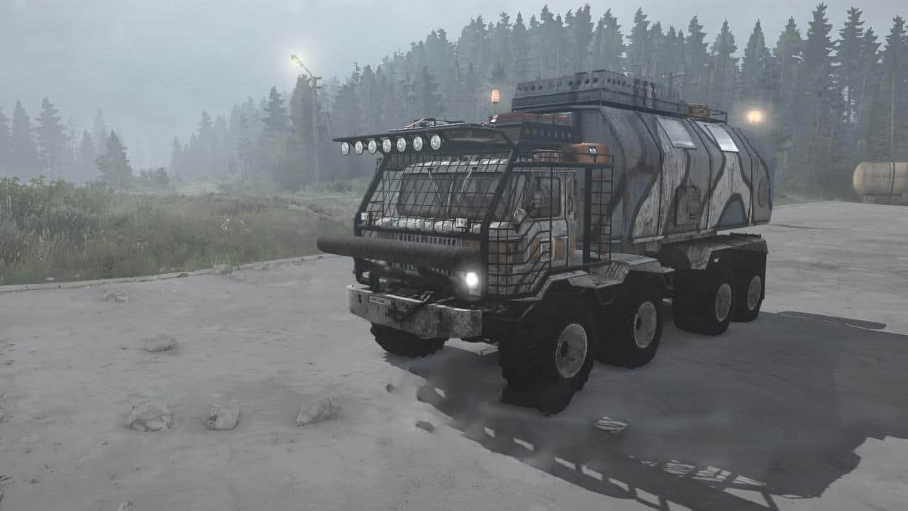 Spintires:Mudrunner - GaZ 67RS Snegovik Truck V1.0