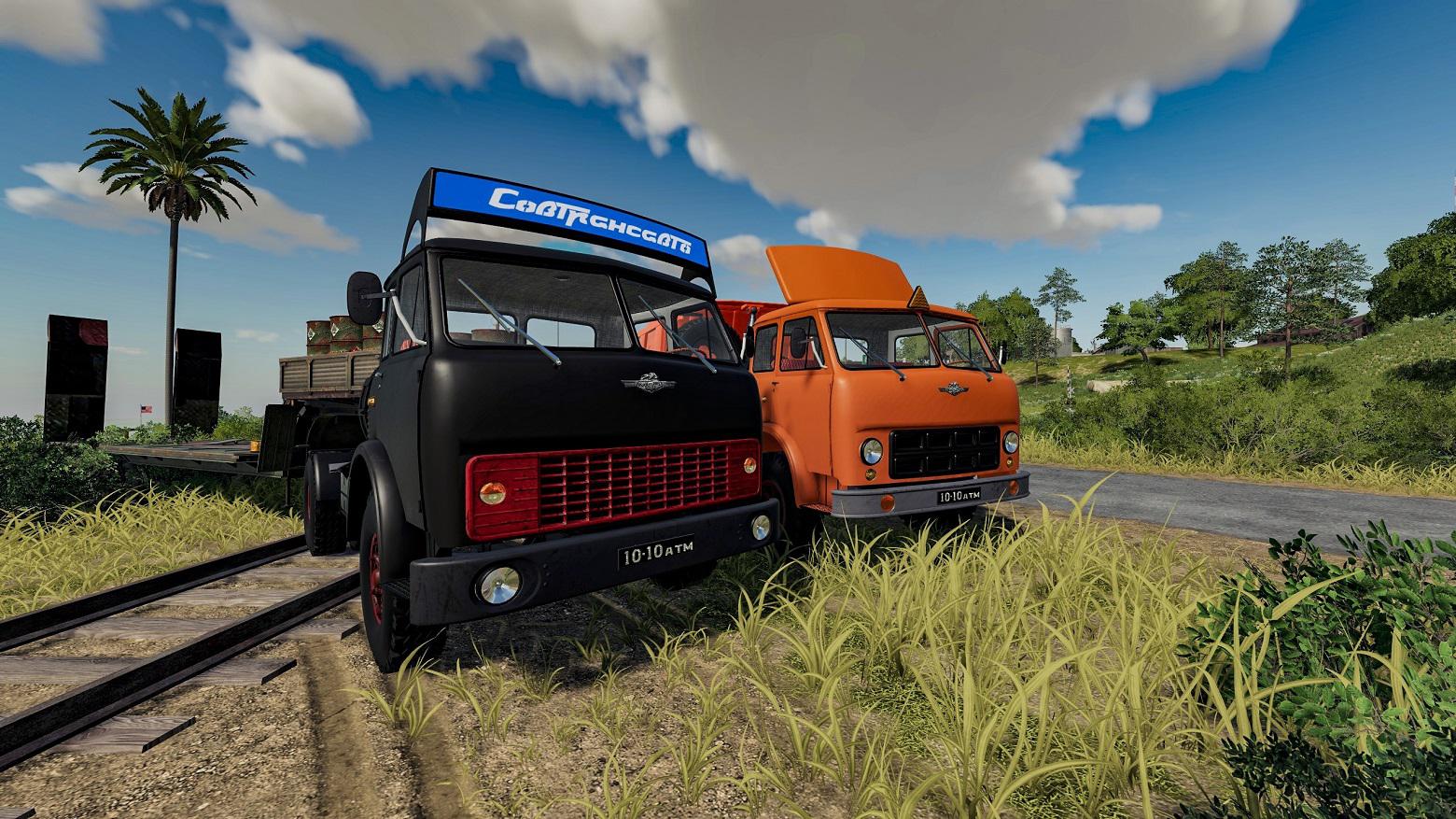 FS19 - Maz-504 + Trailer V1.0