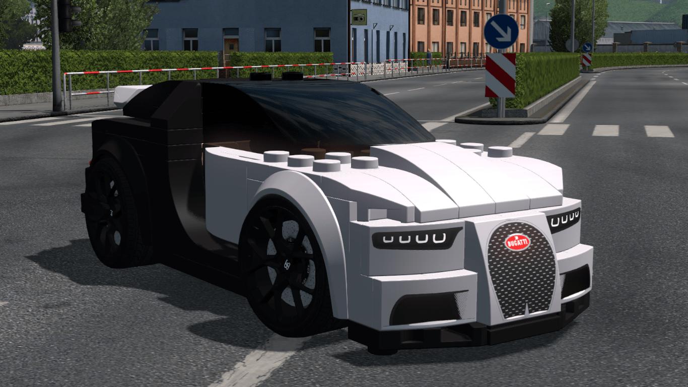 ETS2 - Bugatti Chiron Lego Car (1.37.x)
