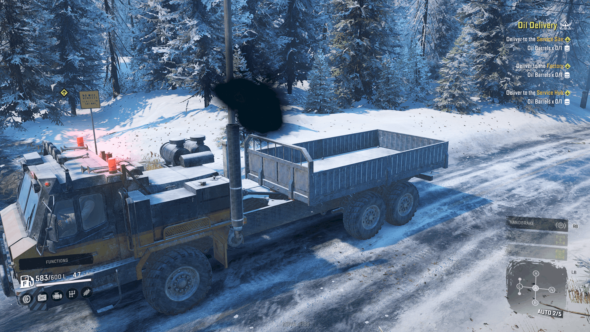 SnowRunner - Roll Coal, Larger Carbon Footprint V1.2