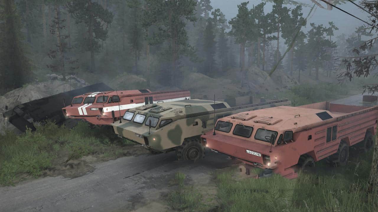 Spintires - Baz-5921/5922 Truck V1