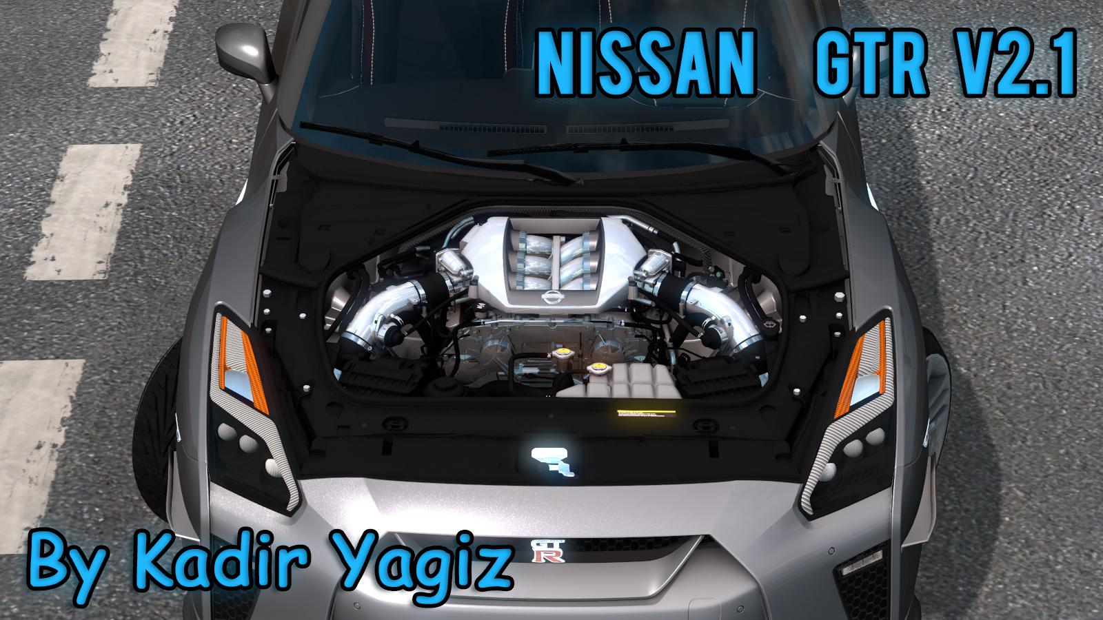 ETS2 - Nissan GTR R35 V2.1 Upgrade (1.38.x)