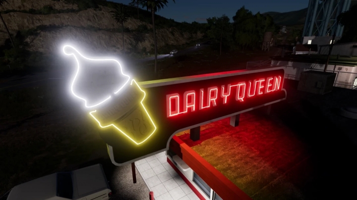 FS19 - A-OK Placable Dairy Queen V1.0